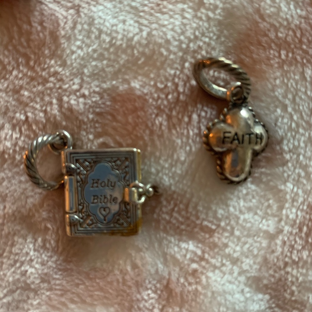 Brighton charms, Faith and the Bible.